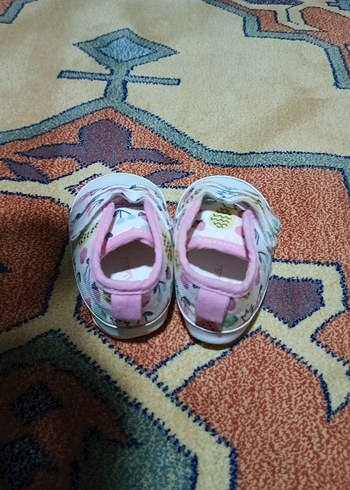 Kız Bebek Çok Renkli İlk Adım Ayakkabısı - Görsel 4