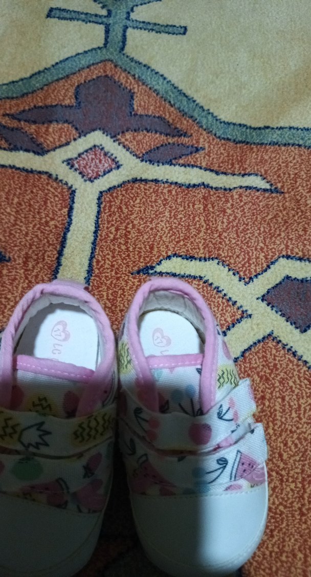 Kız Bebek Çok Renkli İlk Adım Ayakkabısı - Görsel 2