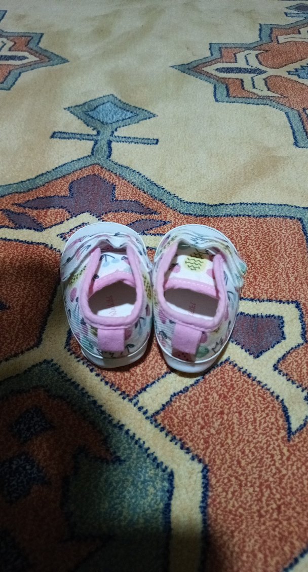 Kız Bebek Çok Renkli İlk Adım Ayakkabısı - Görsel 4