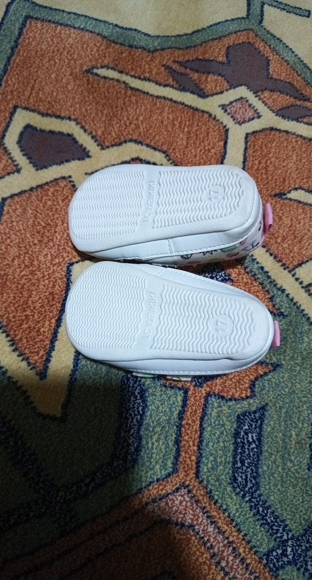 Kız Bebek Çok Renkli İlk Adım Ayakkabısı - Görsel 3