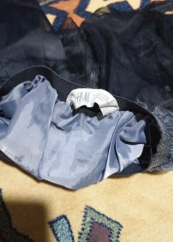 Kız Çocuk Siyah Renkli Tül Etek - Görsel 8