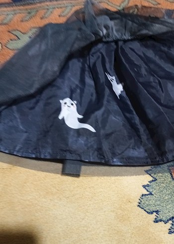 Kız Çocuk Siyah Renkli Tül Etek - Görsel 5