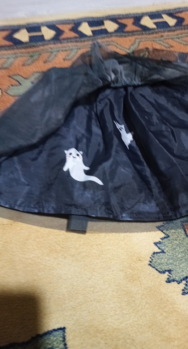 Kız Çocuk Siyah Renkli Tül Etek - Görsel 5