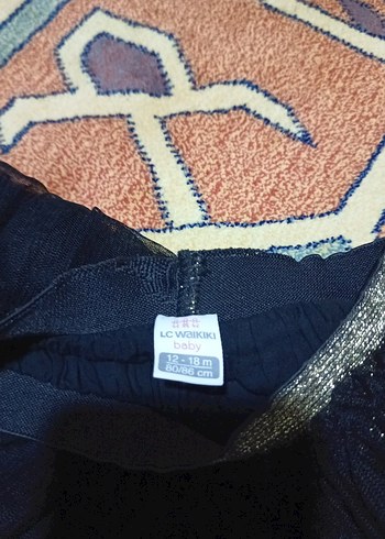 Kız Çocuk Siyah Fırfırlı Tül Etek - Görsel 5