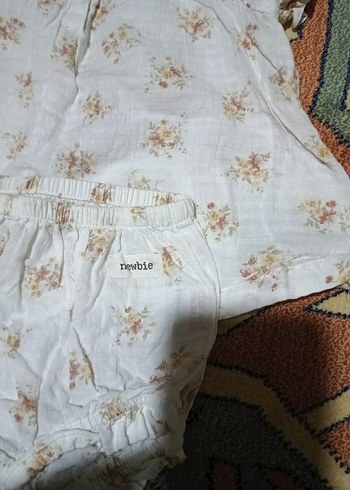 Kız Çocuk Beyaz Keten Bohem Elbise - Görsel 2