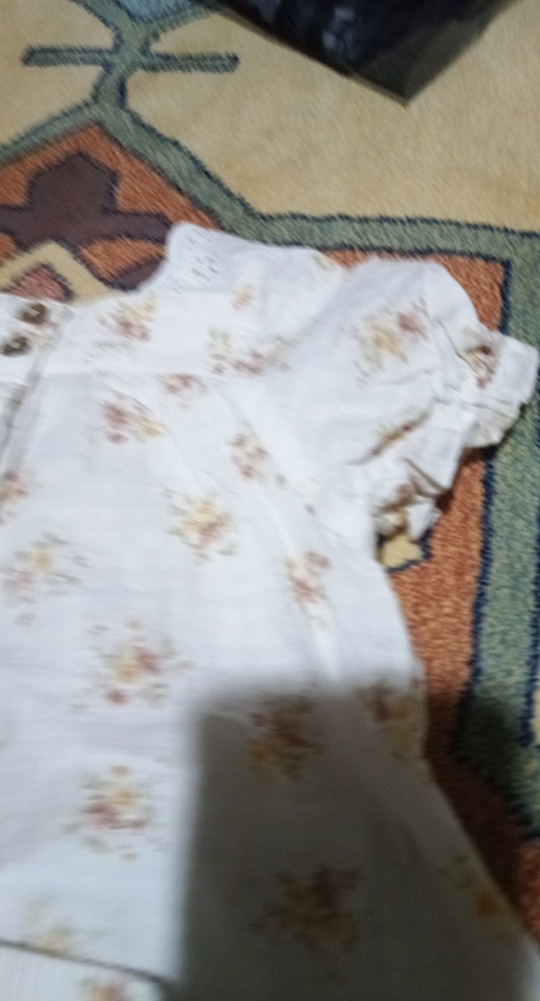 Kız Çocuk Beyaz Keten Bohem Elbise - Görsel 3