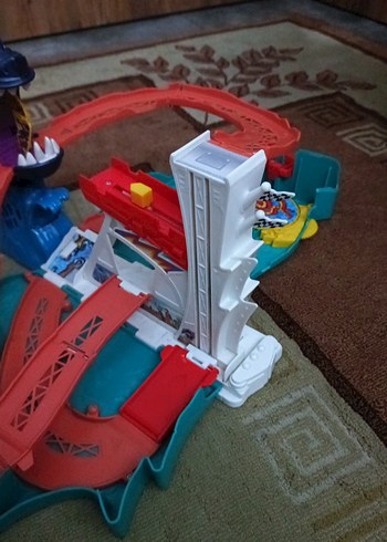 HotwHeeLS Renkli Dinozor Temalı Oyuncak Parkuru - Görsel 2