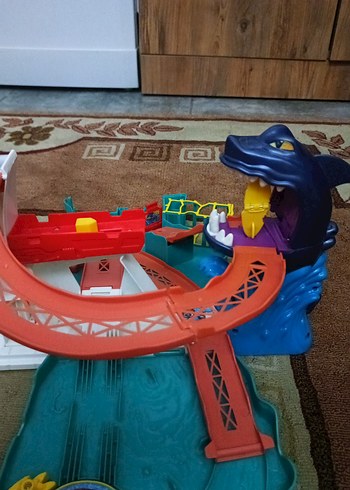 HotwHeeLS Renkli Dinozor Temalı Oyuncak Parkuru - Görsel 6