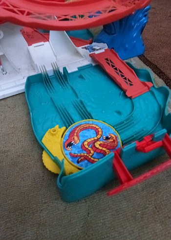 HotwHeeLS Renkli Dinozor Temalı Oyuncak Parkuru - Görsel 5