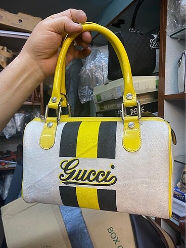 Kadın El Çantası Gucci Yazılı