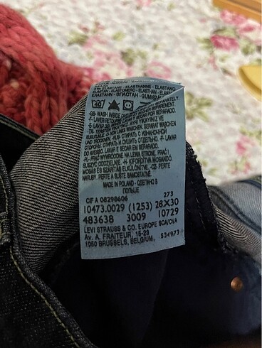 28 Beden lacivert Renk Levi?s mango zara bershka