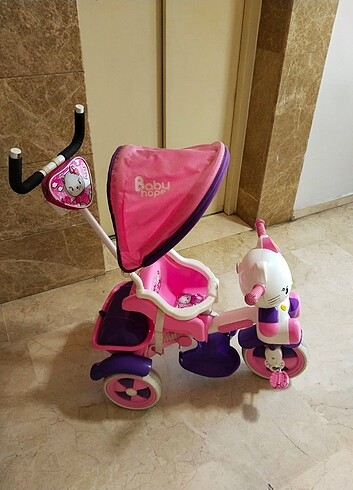 Beden pembe Renk Baby hope hello kitty 3 tekerlekli bisiklet