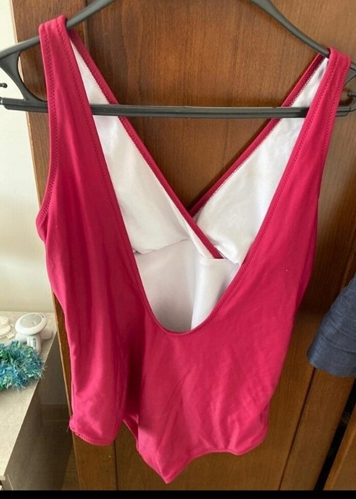 Bordo koyu kirmizi mayo - Görsel 4