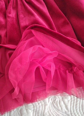 Kadife elbise - Görsel 6