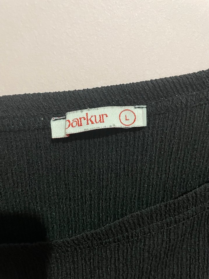 Siyah omuz düşük takım - Görsel 2