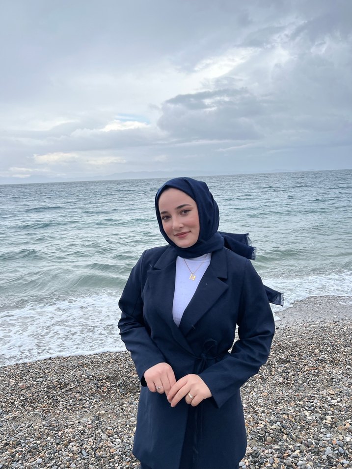 Uzun Lacivert Kadın Takım Elbise - Görsel 4