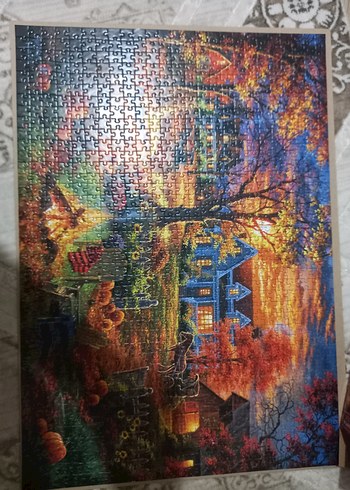 Renkli Sonbahar Temalı Puzzle - Görsel 2