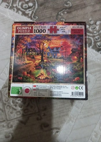 Renkli Sonbahar Temalı Puzzle - Görsel 5