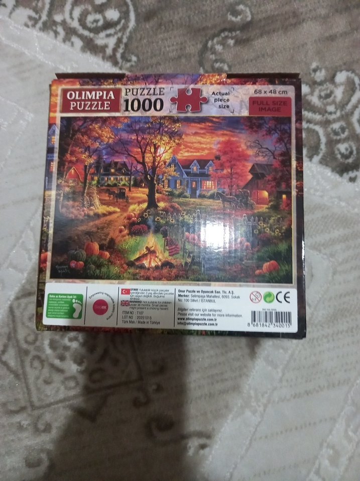 Renkli Sonbahar Temalı Puzzle - Görsel 5