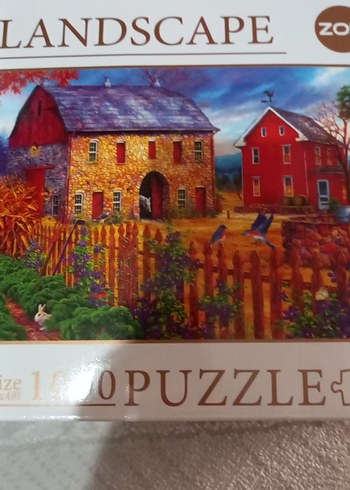 1000 Parçalı Renkli Manzara Puzzle - Görsel 4