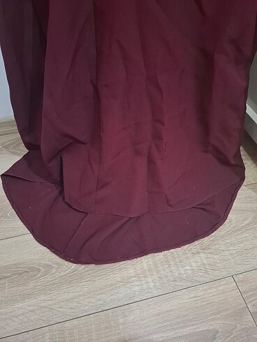 36 Beden bordo Renk Gece elbisesi