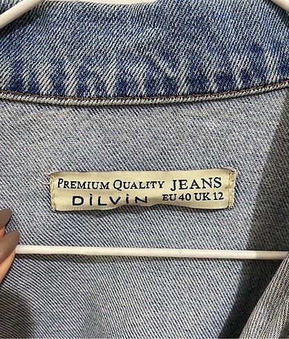 40 Beden mavi Renk Dilvin Jeans Kot Ceket