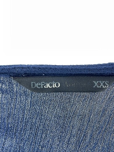 xs Beden lacivert Renk Defacto Bluz %70 İndirimli.