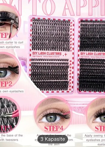 800 Adet Takma Kirpik Seti - Görsel 6