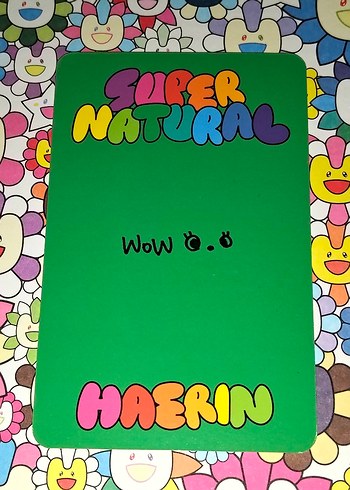 NewJeans Haerin Photocard Satış Supernatural Weverse A Version - Görsel 2