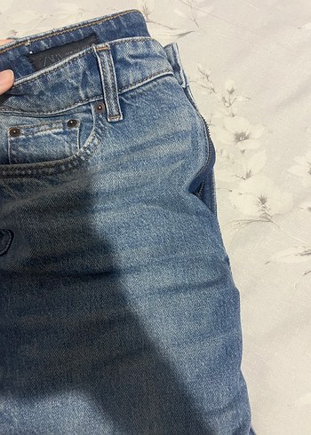 Zara Zara Soluk Mavi Kadın Jean