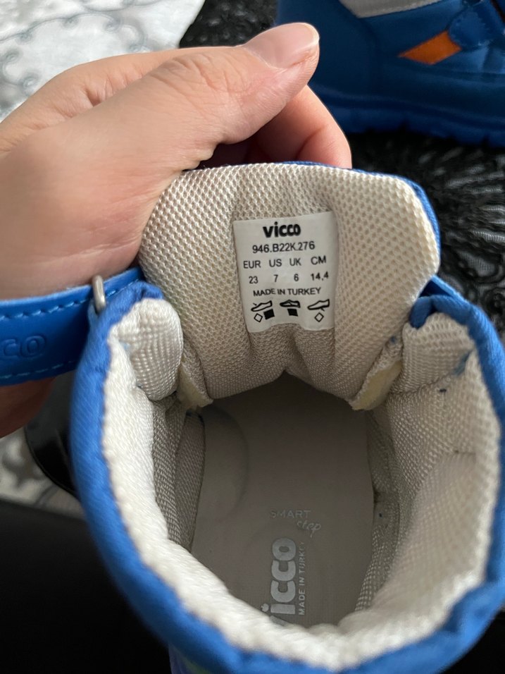 VİCCO Erkek Çocuk Cırt Cırtlı Kauçuk Bot - Görsel 4