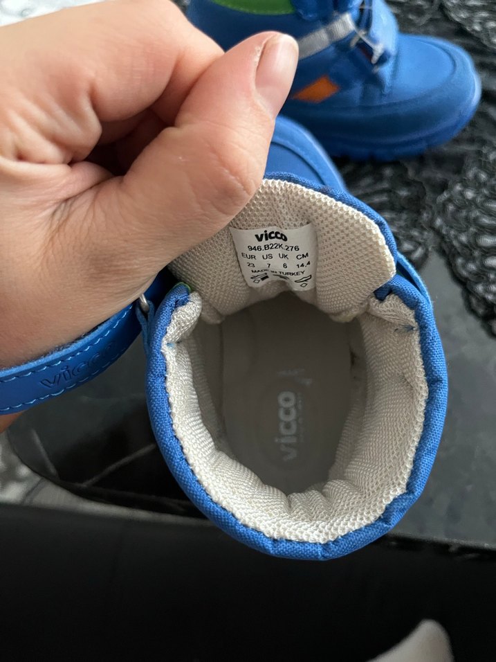 VİCCO Erkek Çocuk Cırt Cırtlı Kauçuk Bot - Görsel 5