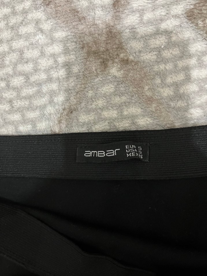 Siyah Kadın Uzun Dar Etek Yırtmaçlı - Görsel 3