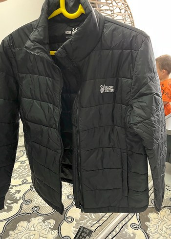 Siyah Fermuarlı erkek Kışlık Mont - Görsel 5