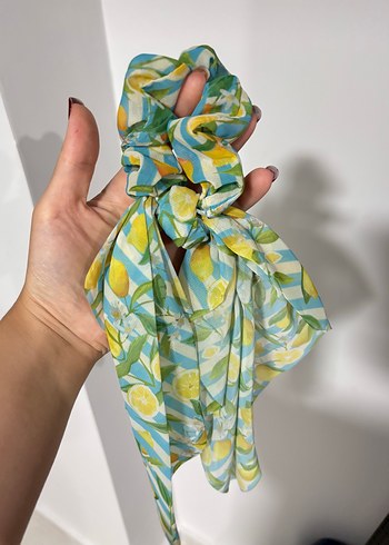 Bohem Renkli Kurdeleli Saç Tokası - Görsel 2