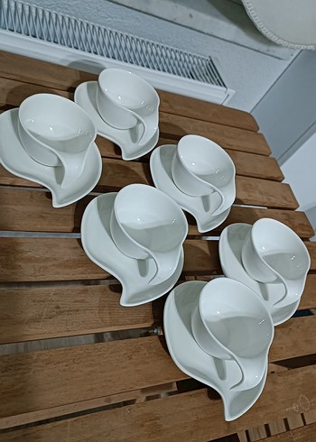 Beyaz Fincan Takımı - Görsel 2