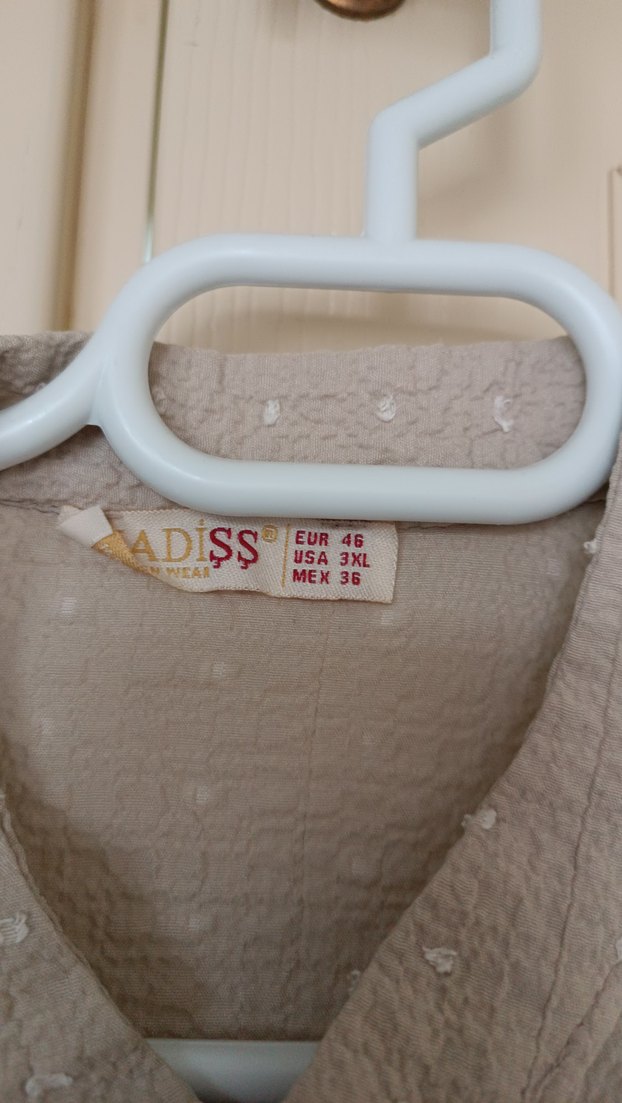 Bej renk Gömlek - Görsel 3