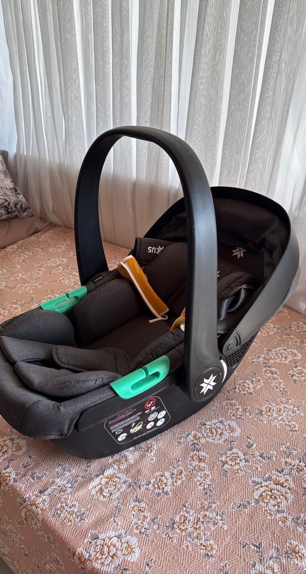 Siyah Bebek Oto Koltuğu Taşıyıcı - Görsel 3