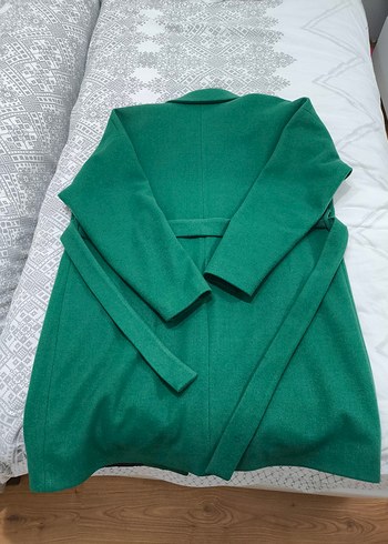 Vamos | Erkek Yeşil kaşe kaban - Görsel 3