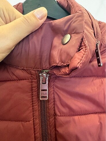 Pull and bear bordo mont - Görsel 5