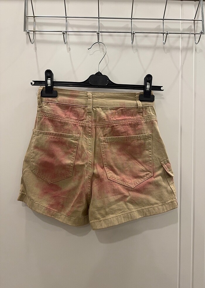 Batik desenli Şort - Görsel 4