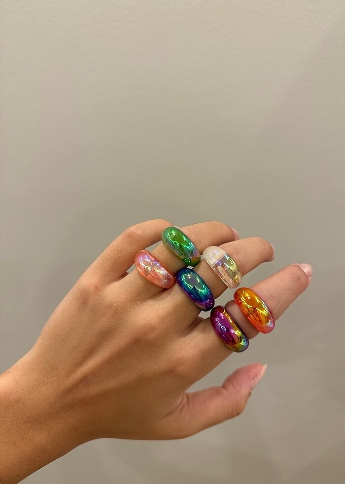 Renkli yüzük - Görsel 3