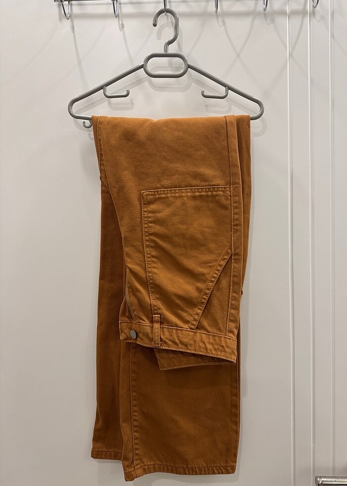 Trendyolmilla wide leg kiremit jeans - Görsel 3