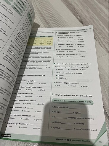 privilege vocabulary zone 2