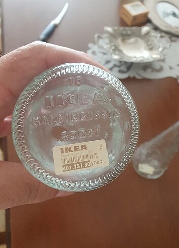 Diğer 2 ADET IKEA CAM VAZO