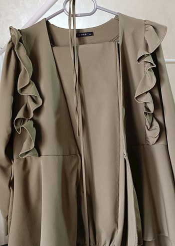 haki yeşil pantolon tunik - Görsel 2