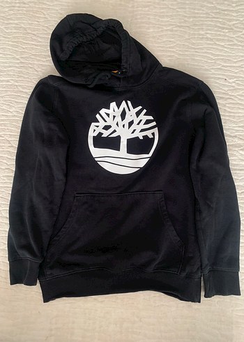 Timberland Siyah Kapusonlu Sweatshirt