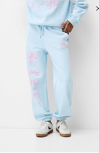 l Beden Desenli jogger eşofman