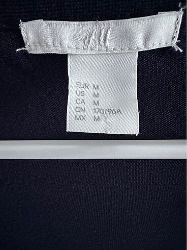 m Beden H&M kadın uzun hırka