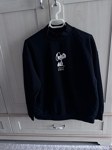 Paulmark kadın snopyy sweatshirt